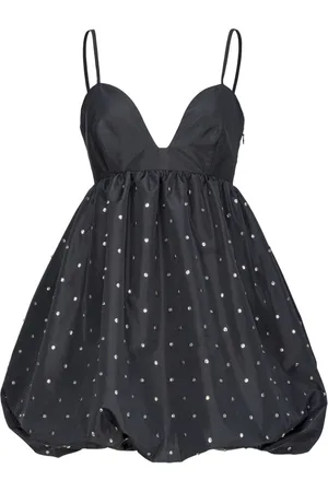 Pinko Belfort Minikleid mit Kristallen
