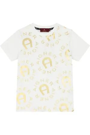 Aigner T-Shirt mit Logo-Print