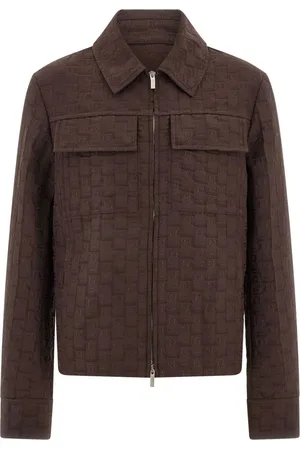 Salvatore Ferragamo Jacke mit Monogrammmuster