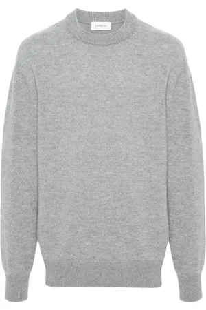 LANEUS Melierter Pullover