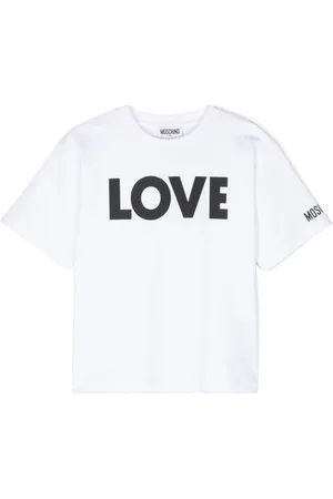 Moschino T-Shirt mit "Love"-Print