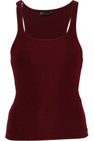 MUGLER Trägershirt mit Piercing