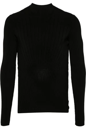 MUGLER Sculpting-knit top