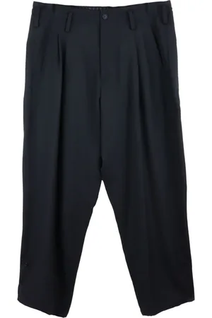 YOHJI YAMAMOTO Plissierte Tapered-Hose