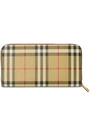 Burberry Kariertes Portemonnaie