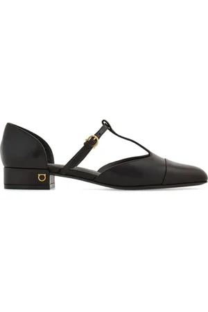Salvatore Ferragamo Ballerinas mit T-Riemen