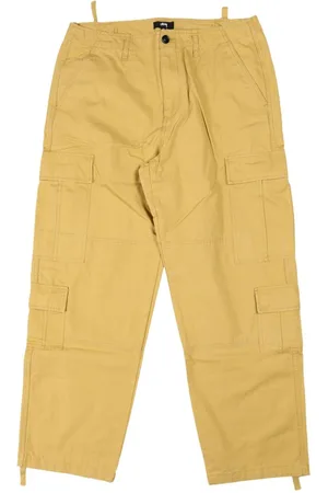 STUSSY Cotton cargo trousers