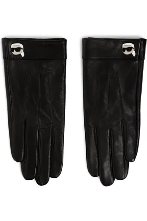 Karl Lagerfeld Ikon Lederhandschuhe