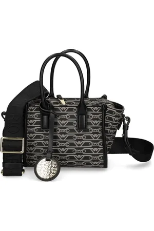 Emporio Armani Mini-Tasche mit Monogrammmuster