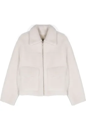 arma leder Jacke aus Shearling