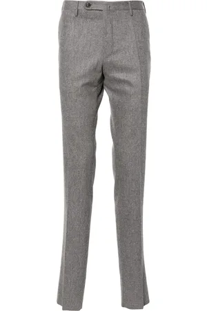 Incotex Flanellhose aus Woll-Kaschmirgemisch