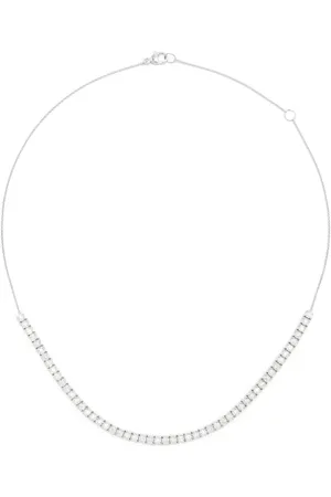Dana Rebecca Designs Ava Bea Halskette aus 14kt Weißgold mit Diamanten