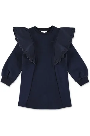 Chloé Sweatshirtkleid mit Rüschen