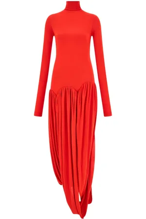 Salvatore Ferragamo Kleid mit Rollkragen