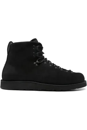 Stone Island Knöchelhohe Lederstiefel