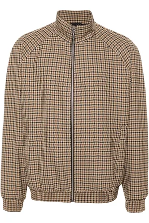 HUGO BOSS Jacke mit Hahnentrittmuster
