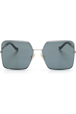 Etro Luxury Metal Sonnenbrille mit Oversized-Gestell