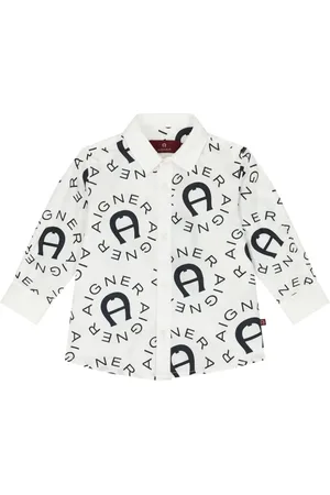 Aigner Hemd mit Logo-Print