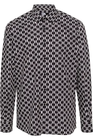 Karl Lagerfeld Hemd mit Logo-Print