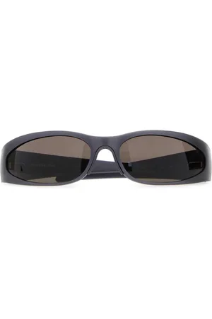 Balenciaga Sonnenbrille mit ovalem Gestell