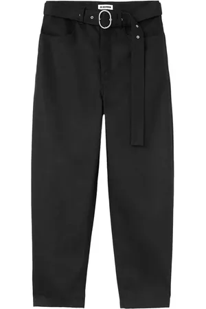 Jil Sander Tapered-Jeans mit Gürtel