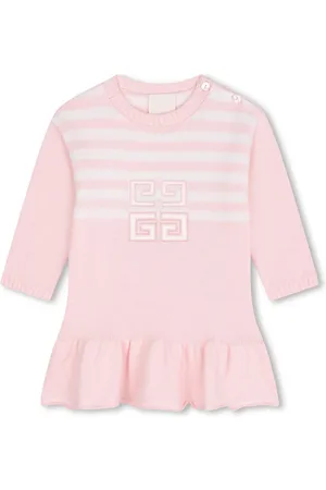 Givenchy Gestricktes Kleid mit Logo-Stickerei