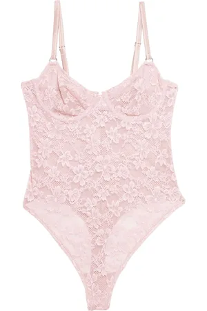 FLEUR DU MAL Drahtloser Le Stretch Spitzenbody