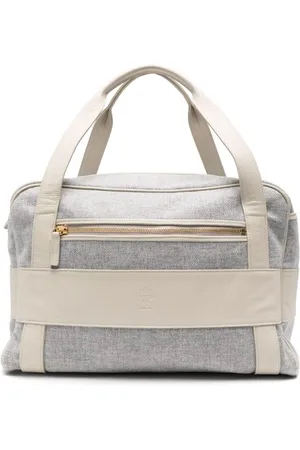 ELEVENTY Reisetasche mit Logo-Prägung