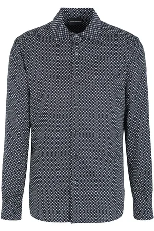 Emporio Armani Hemd mit Logo-Print