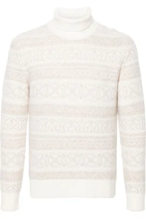ELEVENTY Pullover mit Jacquardmuster