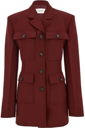Salvatore Ferragamo Saharan Jacke mit Taschendetail