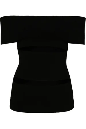 Peter Do Schulterfreies Oberteil mit Cut-Out