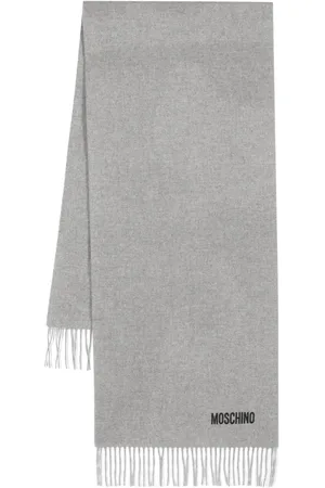Moschino Schal mit Fransen