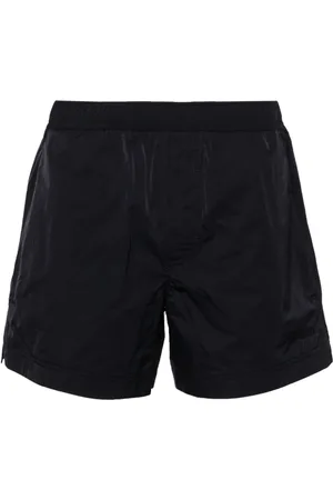 Ermenegildo Zegna Badeshorts mit Logo-Stickerei