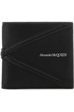 Alexander McQueen Portemonnaie mit Logo-Schild