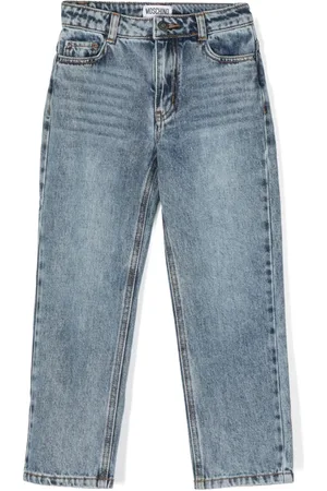 Moschino Jeans mit Logo-Stickerei