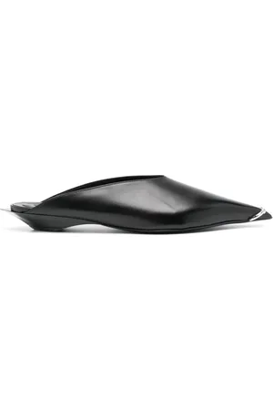MUGLER Mules mit Piercing 40mm