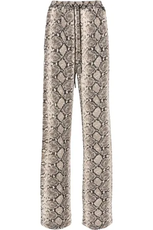 Marine Serre Hose mit Python-Print