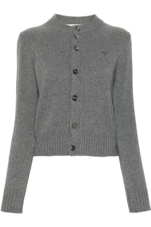 Ami Cardigan mit Ami de Coeur-Motiv