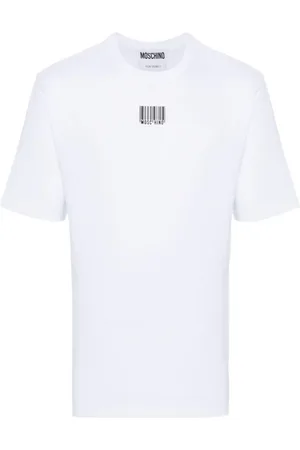 Moschino T-Shirt mit Barcode-Print