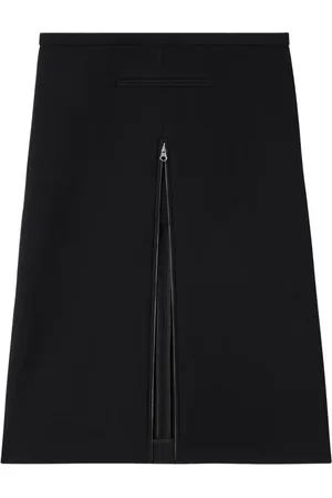 Courrèges Heritage Midirock mit Krepp-Textur