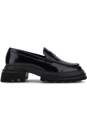 Hogan Loafer mit Glanzoptik