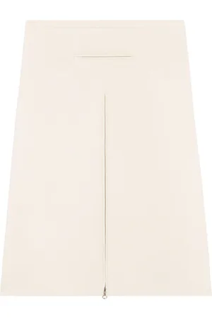 Courrèges Midirock im Layering-Look