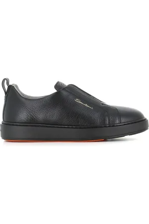 santoni Slip-On-Sneakers aus Leder