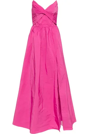 Marchesa Notte Abendkleid mit Faltendetail