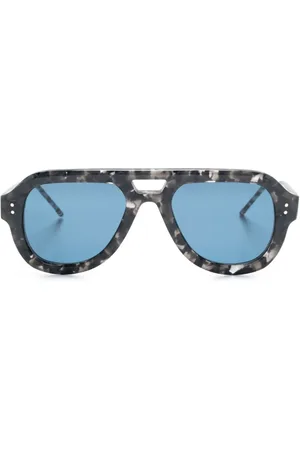 Thom Browne Getönte Pilotenbrille