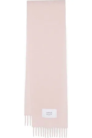 Maison Kitsuné Schal mit Fransen