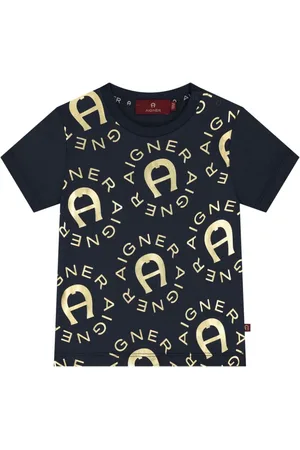Aigner T-Shirt mit Logo-Print