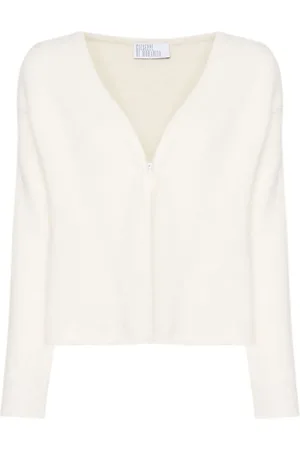 GIUSEPPE DI MORABITO Cardigan mit Brosche