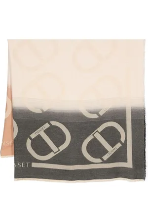 Twin-Set Schal aus Oval T-Jacquard